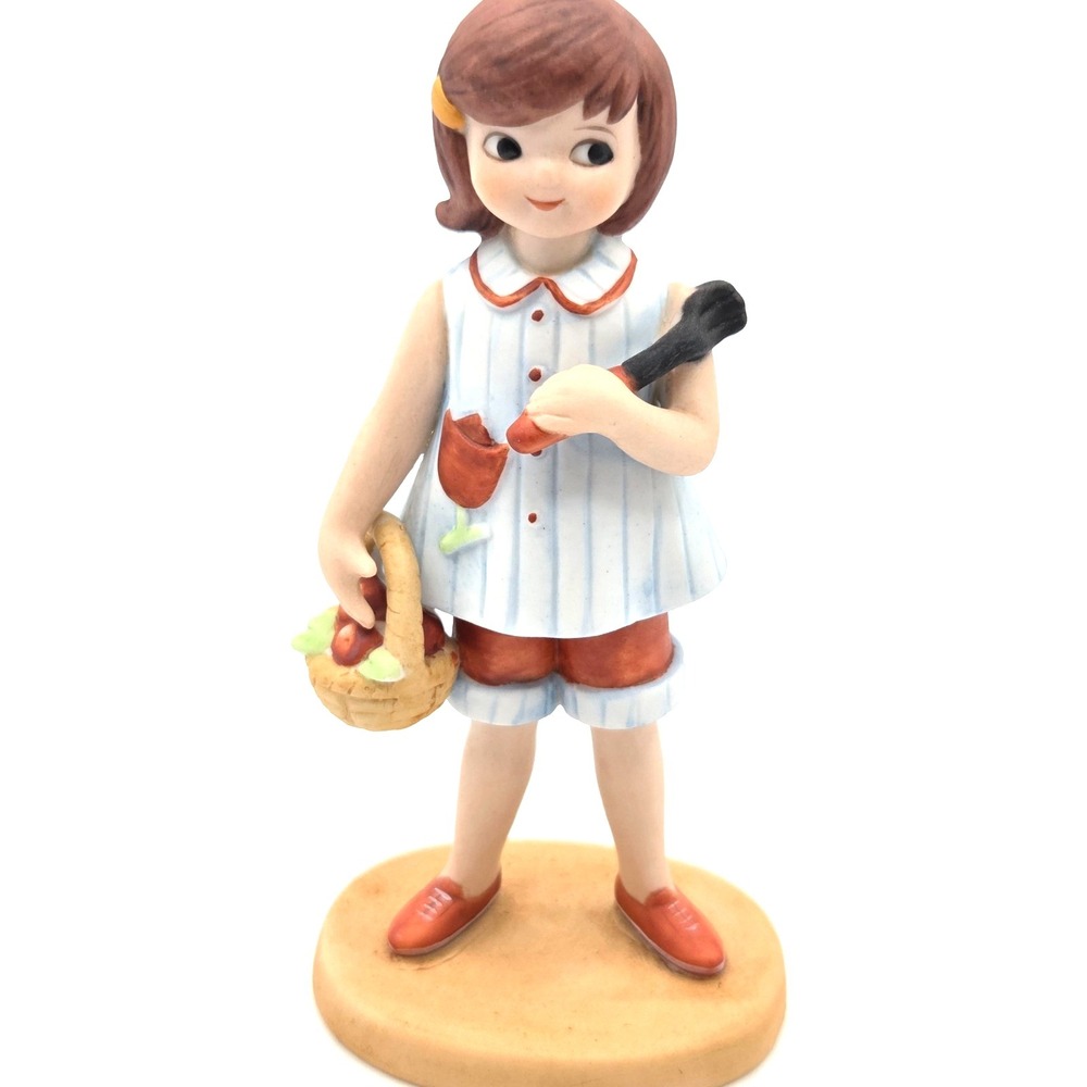 Betsy McCall Plants a Garden 1961 Porcelain Figurine The Heirloom Collection